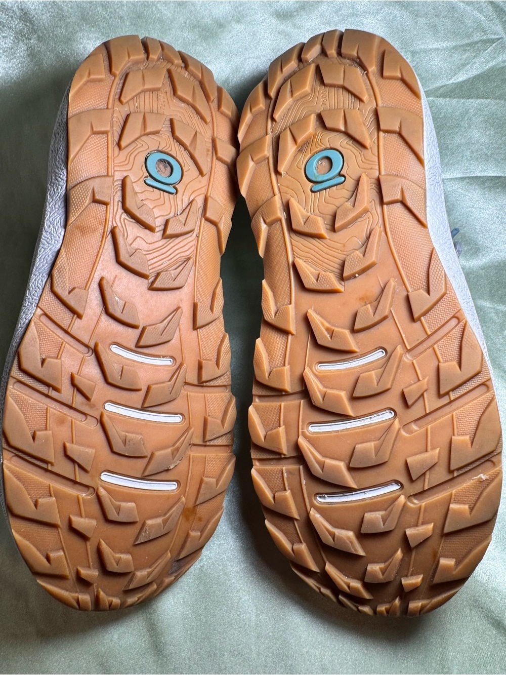 Oboz Sawtooth Low Blue Leather Waterproof Hiking Shoes PYSSCSS24 Women's Size 7 - Picture 7 of 8
